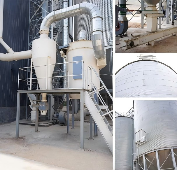 Hot Galvanized Small Steel for Sale 10000 Ton Grain Silo