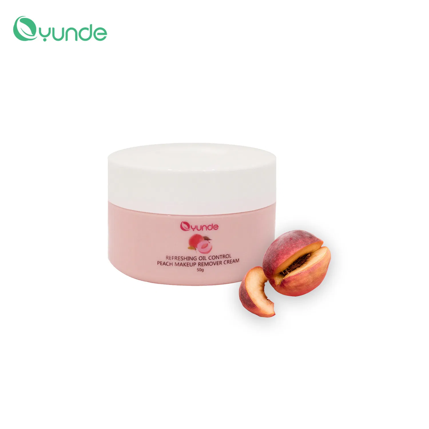 Beauty Face Deep Cleansing Makeup Remover Cream with Peach Fragrance