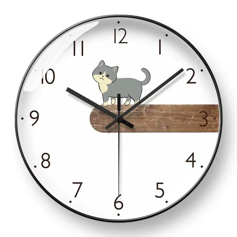 Modern 3D Embossed Digital Wall Clock