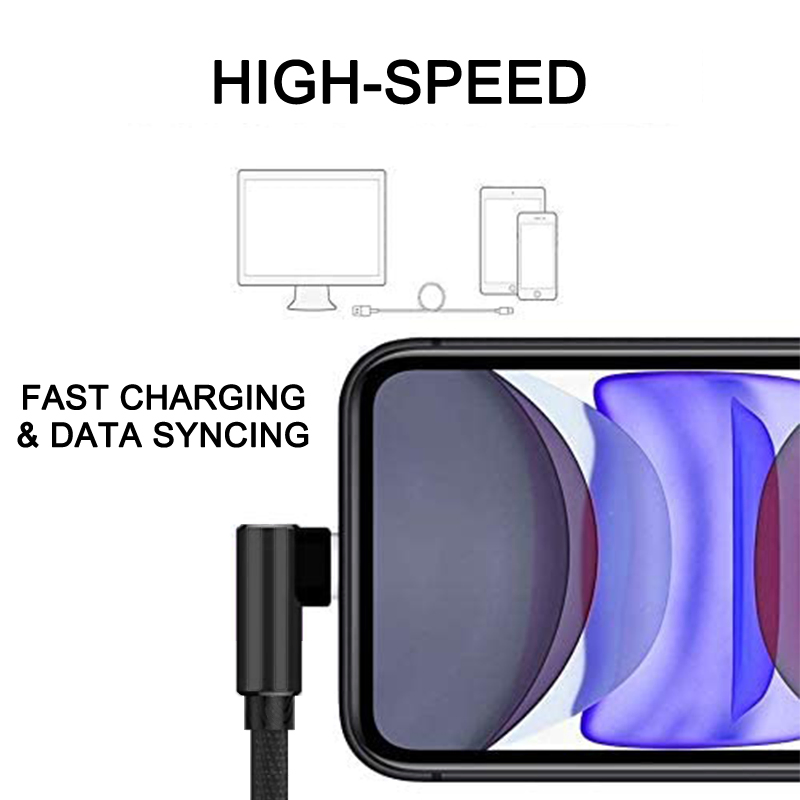 Braided Micro USB Charging Cable Type-C Data Cable Micro USB Cable Fast Charging