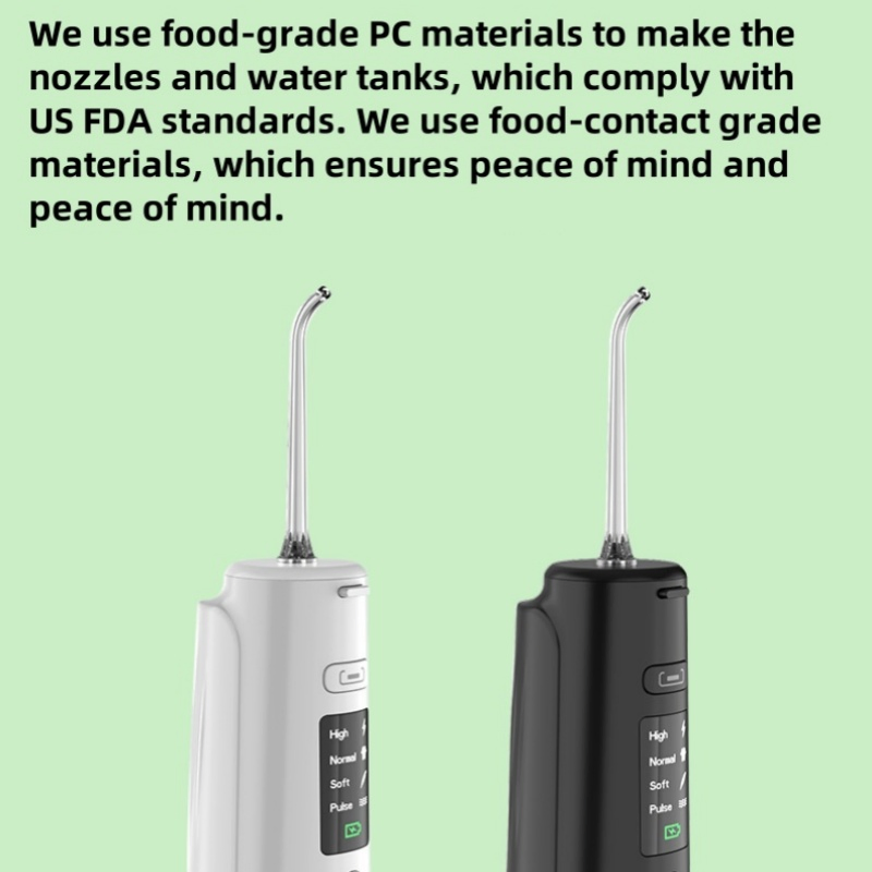 300ml Portable Waterproof Rechargeable Water Flossing Water Flosser Cordless Teeth Cleaner
