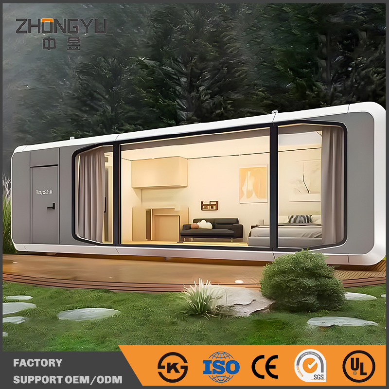 Apple House Portable Modular Home Easy Transportation Fast Installation Residential Prefabricated Cabin