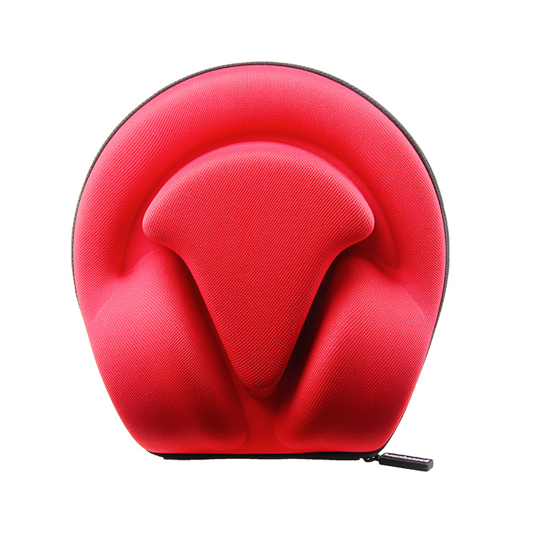 Чехол для наушников EVA с молнией, красный, 3D