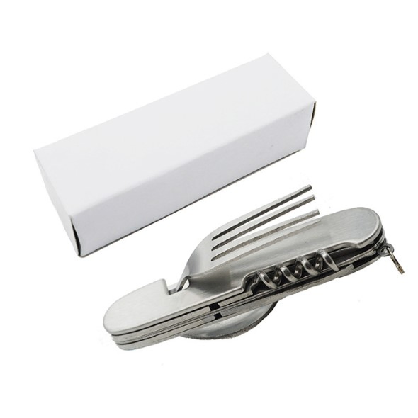 Free Sample Multi-Function Camping Picnic Detachable Folding Cutlery