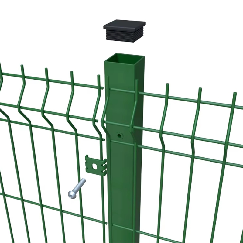 3D Panel Fences Curved Outdoor Durable and Affordable