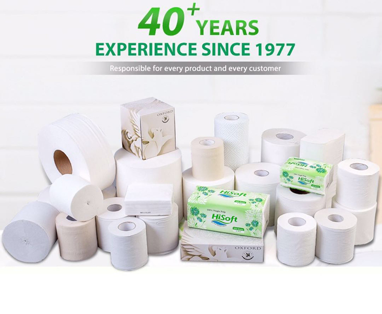 Eco Friendly Custom Brand Tree Free Biodegradable 3ply Bamboo Toilet Paper