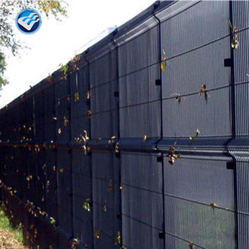 Commercial Galvanized & Powder Coated Steel Welded Curved 3D Wire Mesh Panel Fence