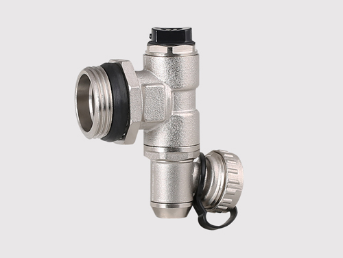 Premium 1-Inch Brass Nickel Ball Valve for Heating Systems