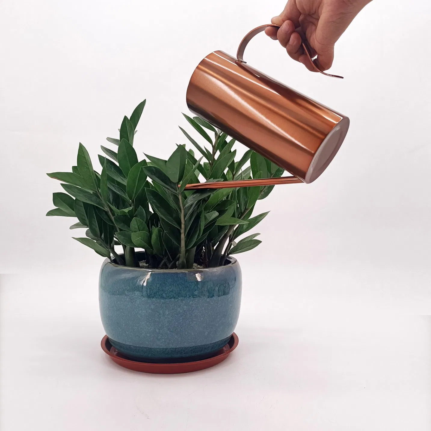 Hot Sales Hight Quality Low Price Indoor Outdoor Metal Garden SUS 304 Stainless Steel Watering Can for Plants Wholesale