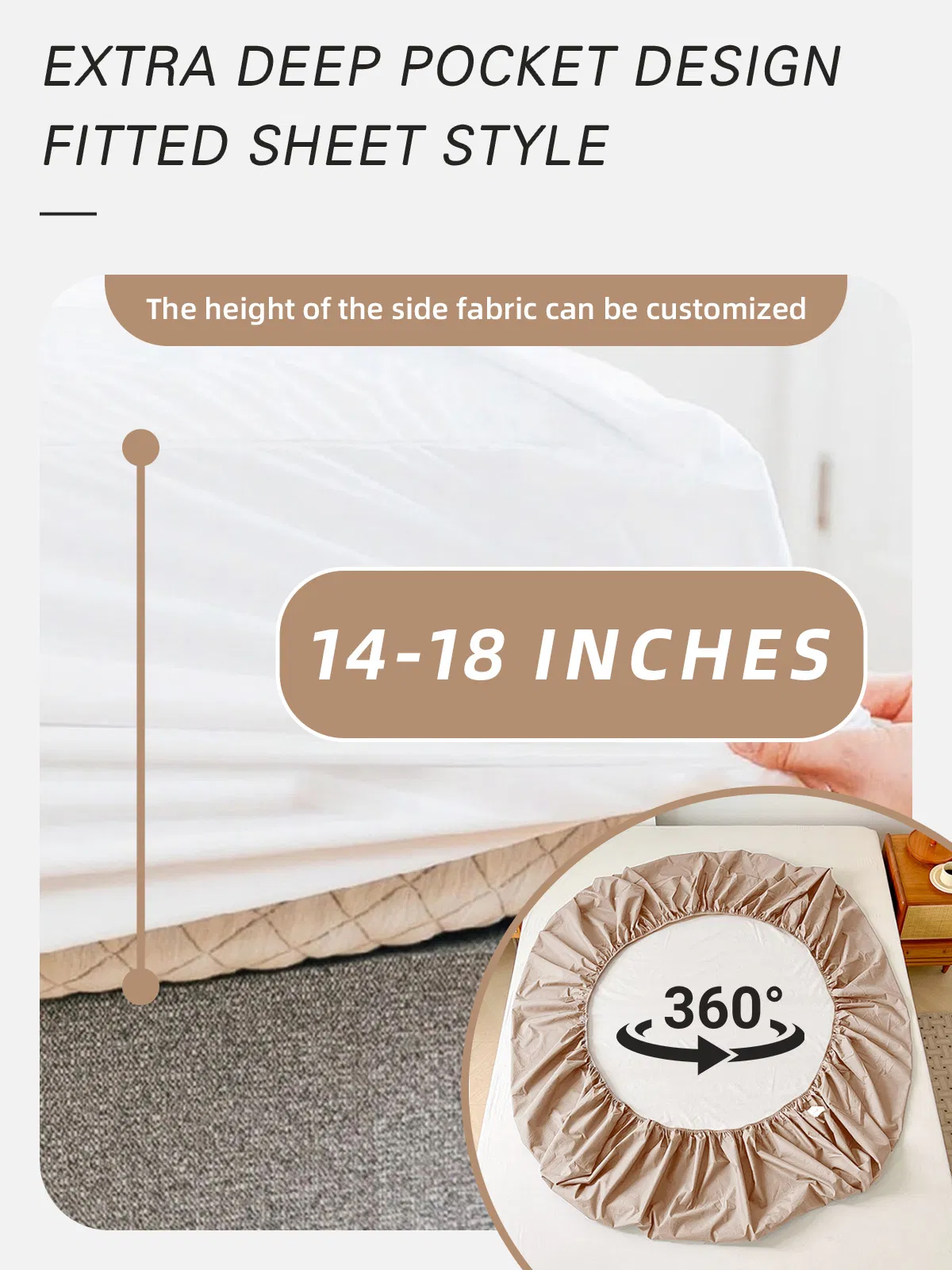 Queen Size Premium Hypoallergenic Waterproof Mattress Protector