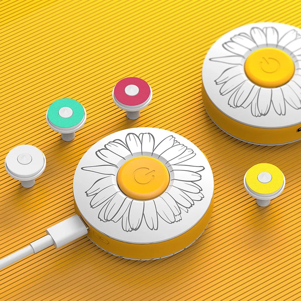 Patented Rechargeable Electric Nail File Two Speed Nail Trimmer for Both Baby & Adult