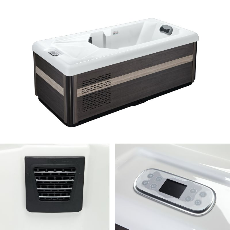 Коммерческая ванна для ледяного погружения с охлаждением до 5℃