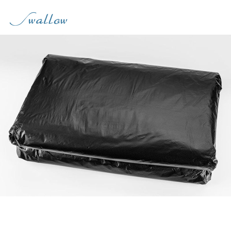 Прочные мусорные пакеты 240 л на ролике, черные