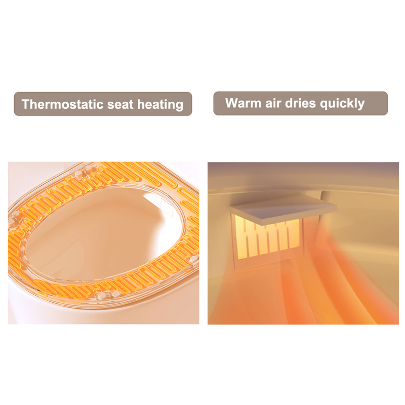 Wall Mount Automatic Flush Self Cleaning Electronic Intelligent Smart Toilet Bidet