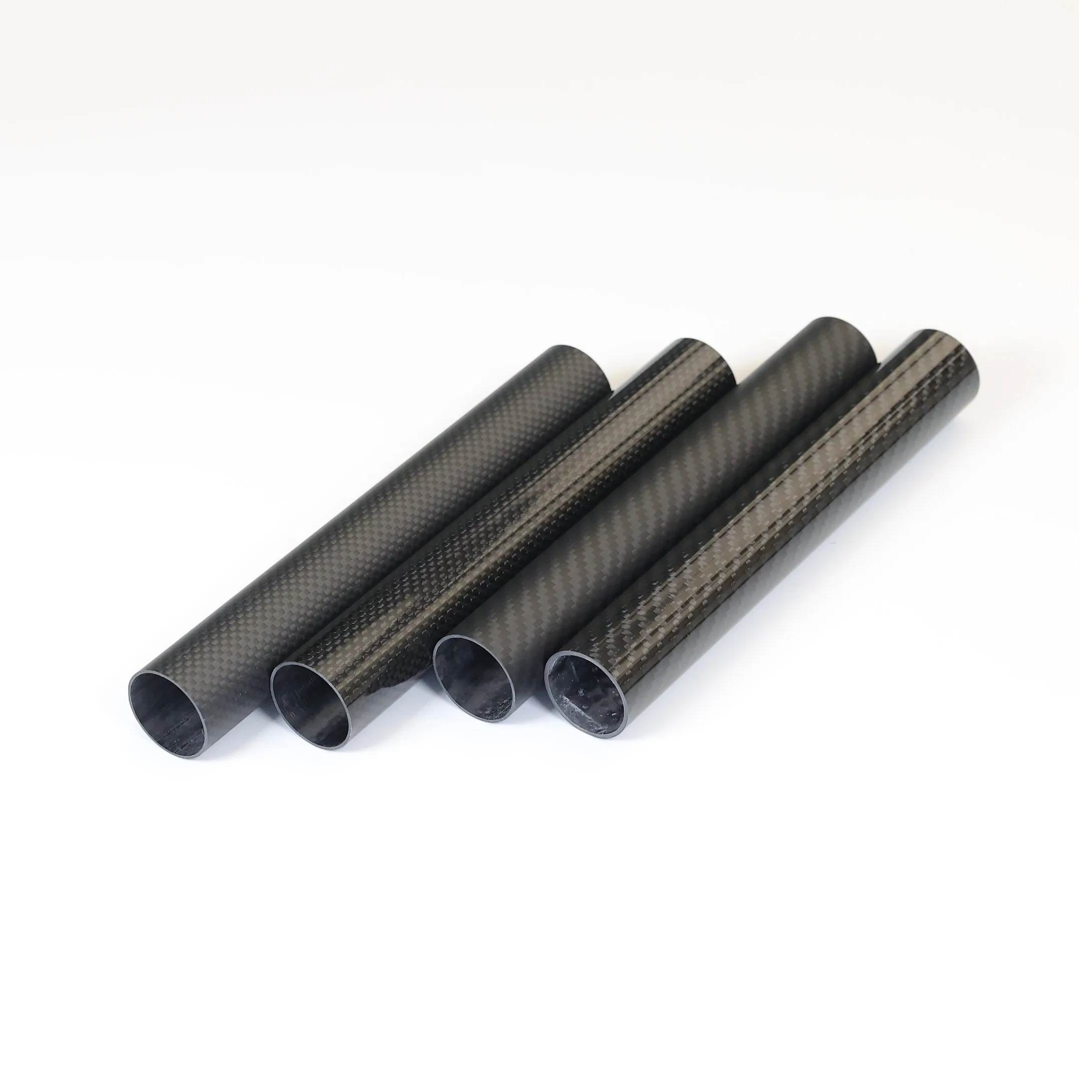 High Strength Fiberglass/Carbon Fiber Epoxy Reinforced Round FRP Tube/Pipe