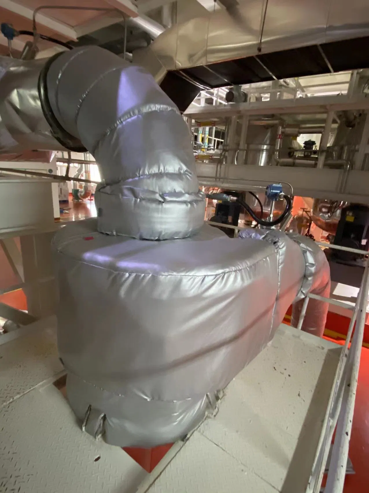 Customized Pipe Reusable Fiberglass Removable Cover Insulationptfe Thermal Insulation Jacket