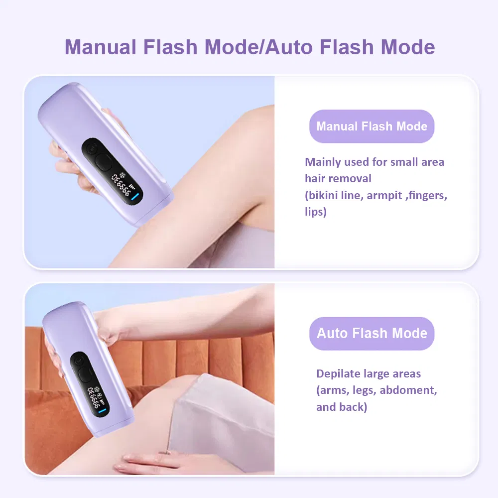 Permanent Hair Reduction Bikini Line Hair Removal Machine for Home Use