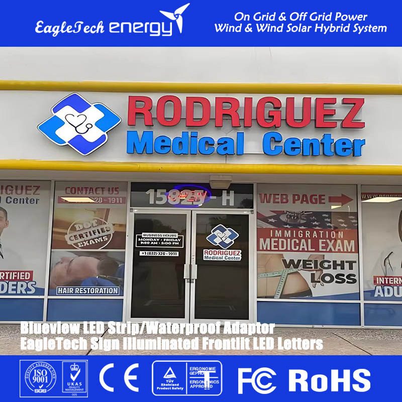 Metal LED Channel Letters Signage Manufacturers for Shop Name Signage