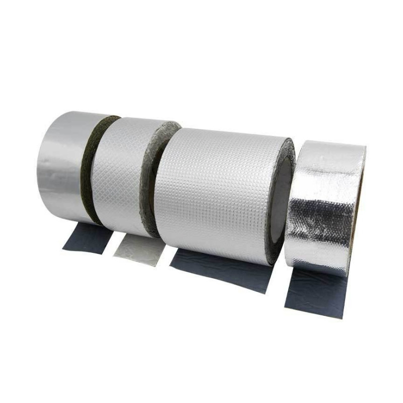 High Quality Adhesive Sealing Mastic Sealant Roofing Waterproof Aluminum Foil Butyl Rubber Tape for Roof Leak Repair