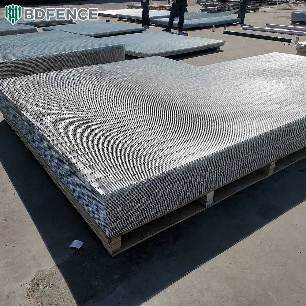 High Security Galvanized 358 Anti-Climb Fence for Prisons