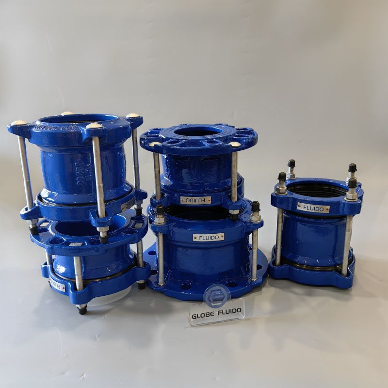 Fluido Hot Sales Ductile Iron Universal Flexible Coupling/Dismantling Joint/Flange Adaptor