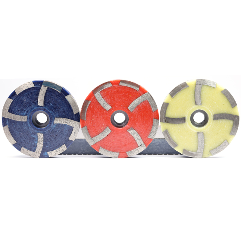 Алмазная шлифовальная чашка с наполнением смолой