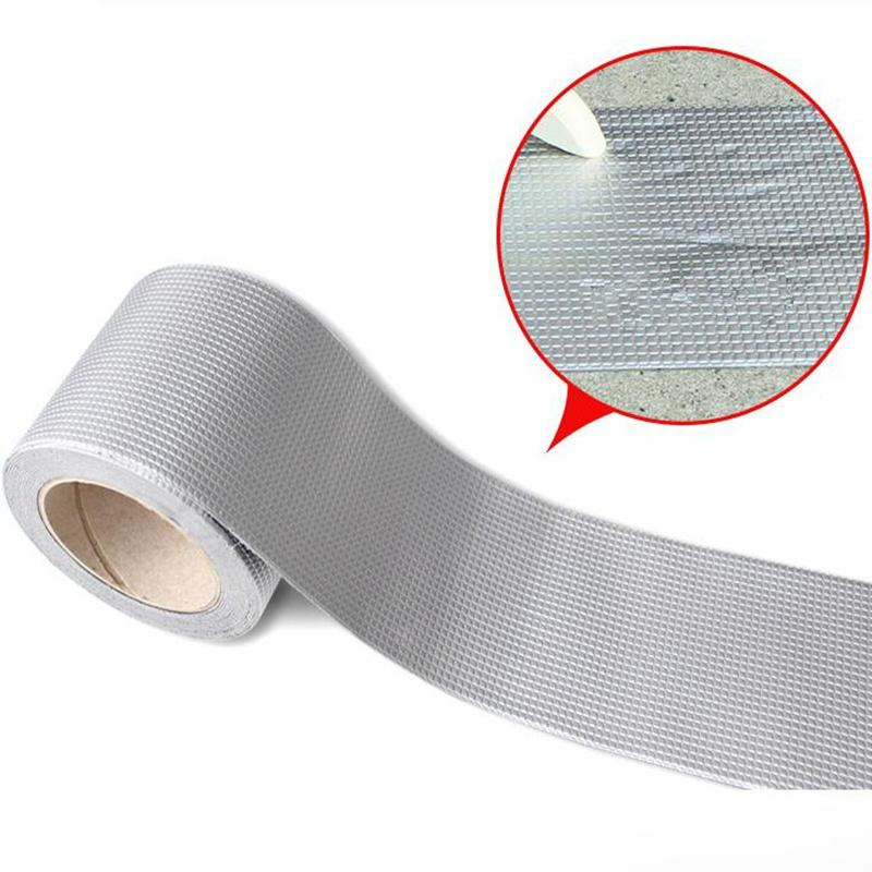 Butyl Adhesive Aluminium Foil Tape for Roof Wall Metal Wood Water Leak