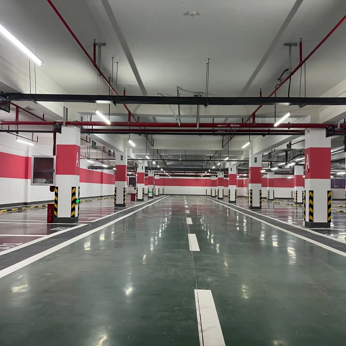 Sustainability Colored Concrete Sealer Floor Used for Pet Facilities