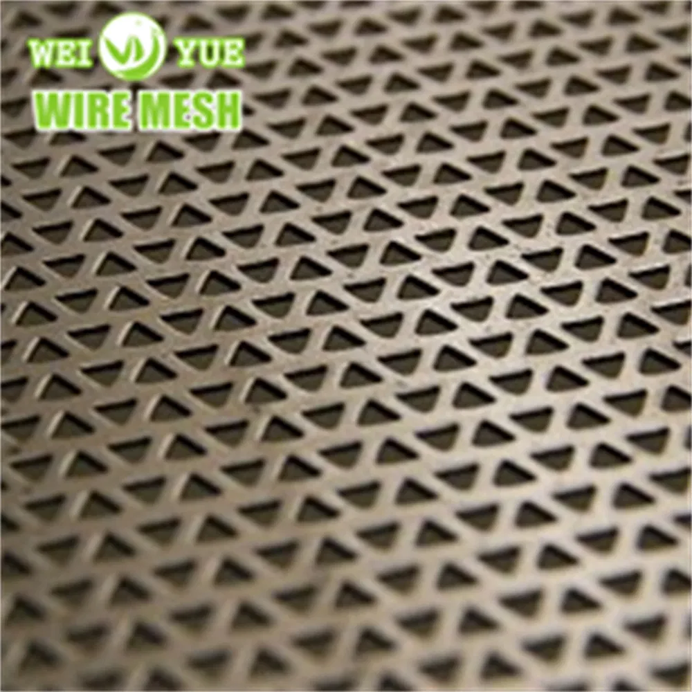 Slotted Hole Aluminum Perforated Metal Sheet for Stairs Fence Aluminum Perforated Metal Mesh