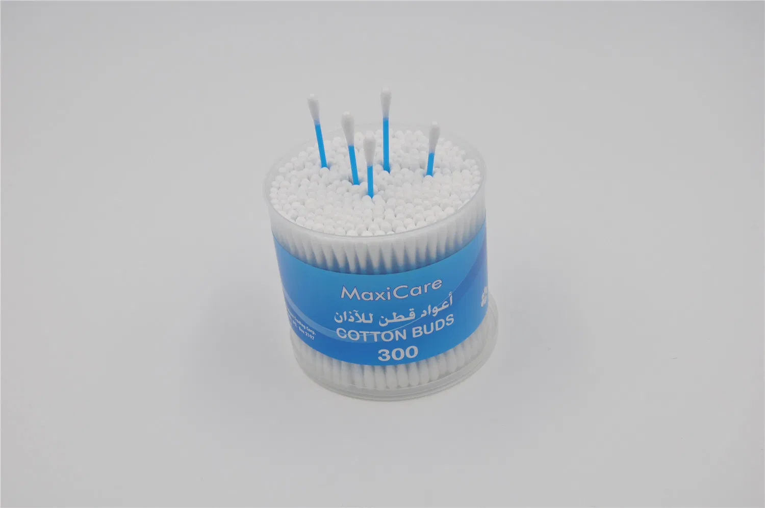 300PCS Cotton Buds in Jar