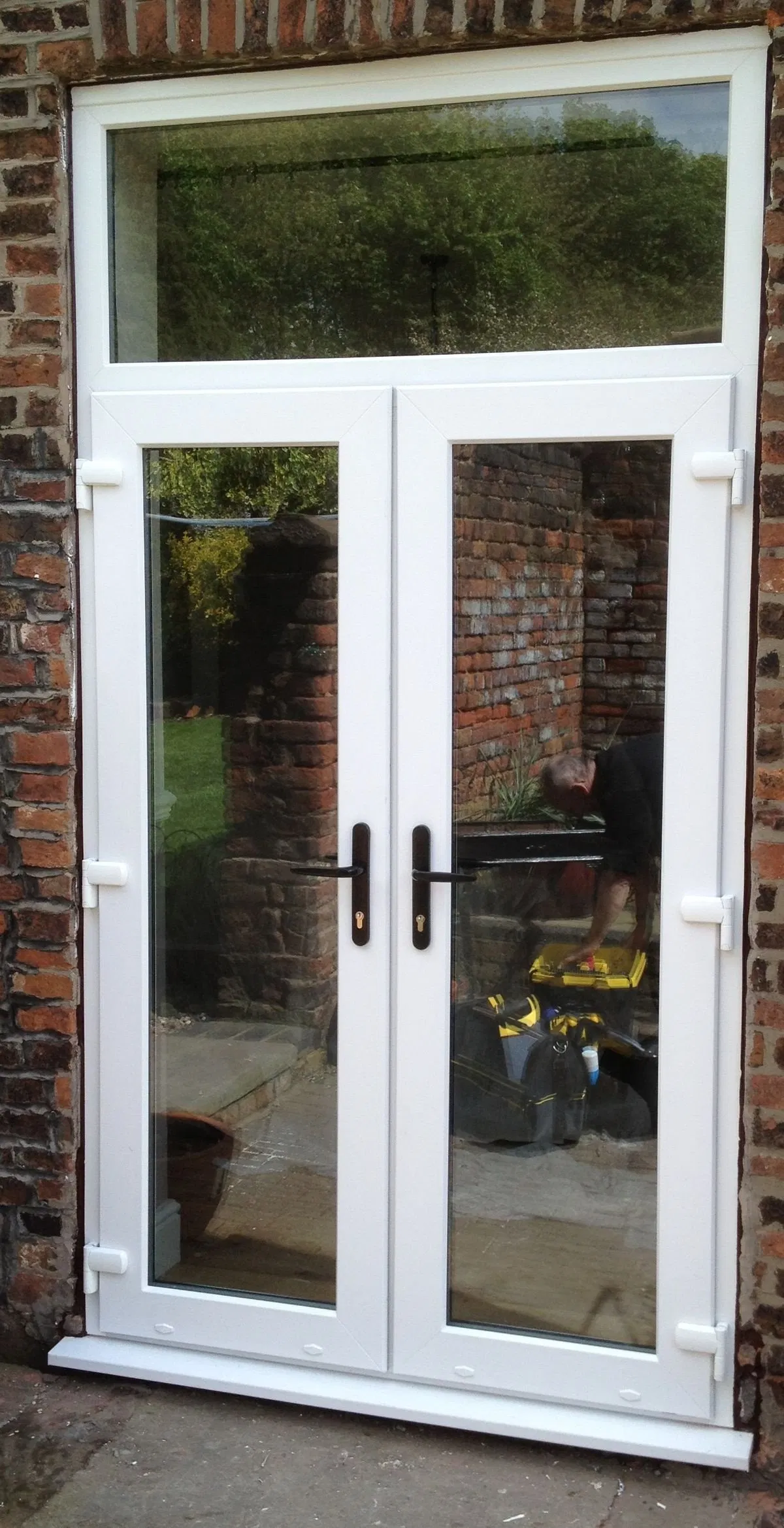 Durable & Low-Maintenance UPVC French Casement Door
