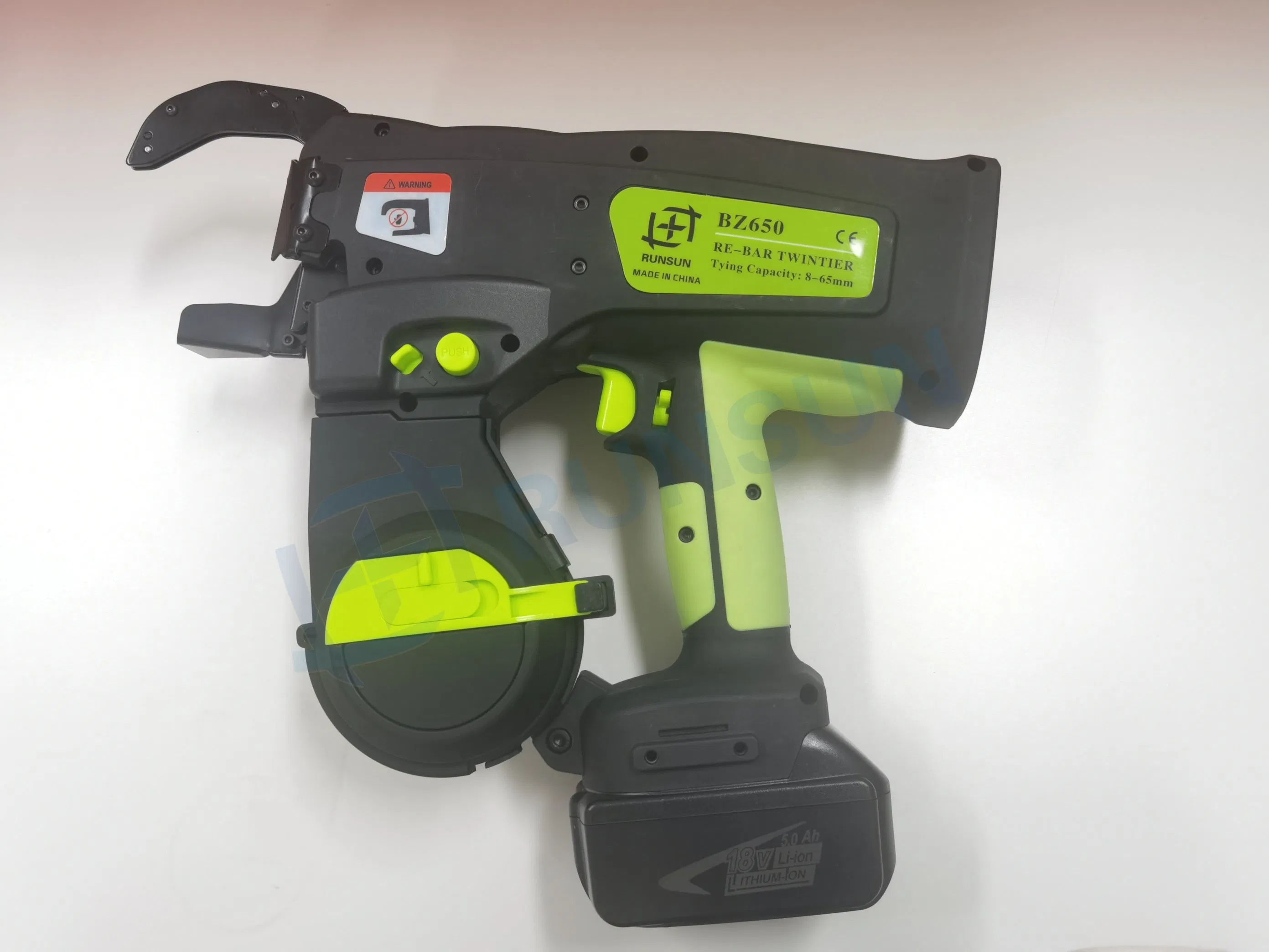Runsun Special Twin Wire Rebar Tier Tying Machine on Construction