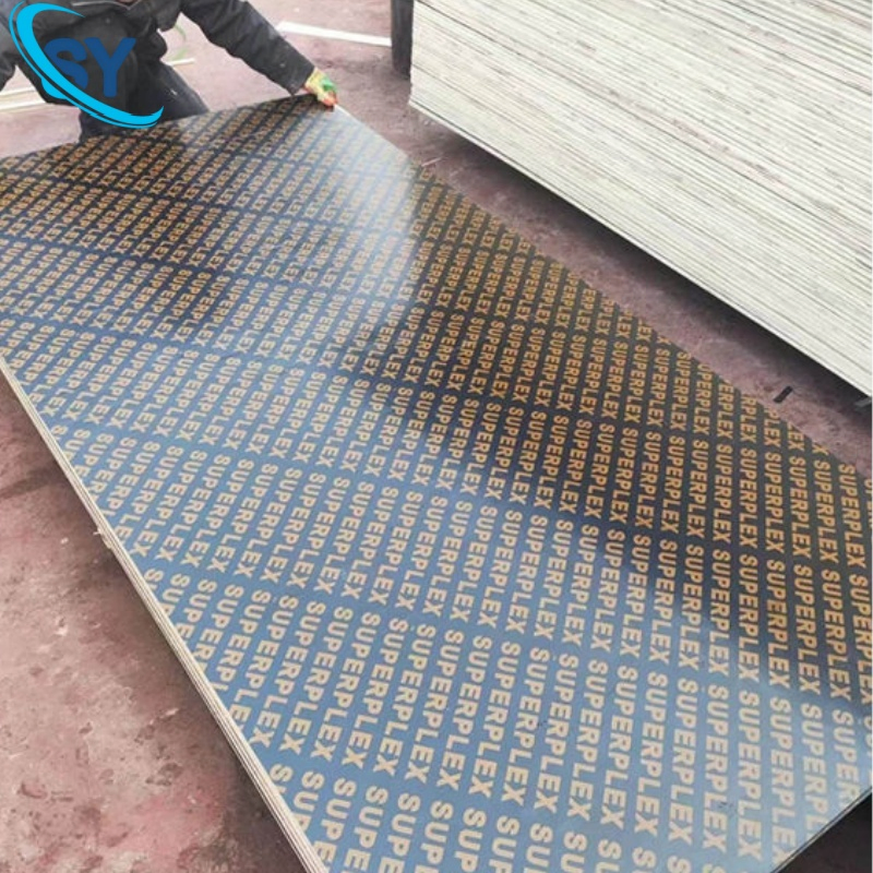 Hot Sale 4*8FT Eco-Friendly Film Faced Plywood Smooth Surface Customized Modern Poplar Core Formwork 18mm High Quality