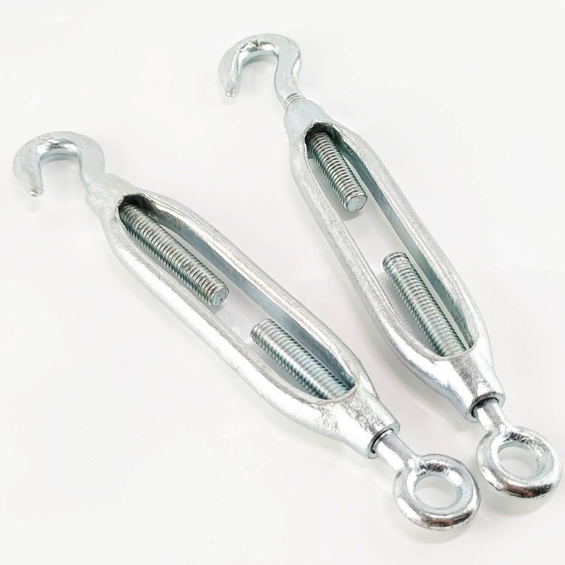 Drop Forged Q235 Galvanized Steel JIS Type Eye to Eye Turnbuckle