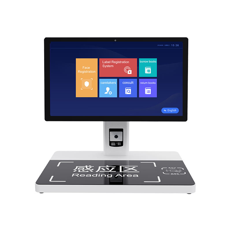 Book NFC Tag Self-Service Library Card Machine RFID System UHF RFID Tag 13.56 RFID Librar Library Return Kiosk