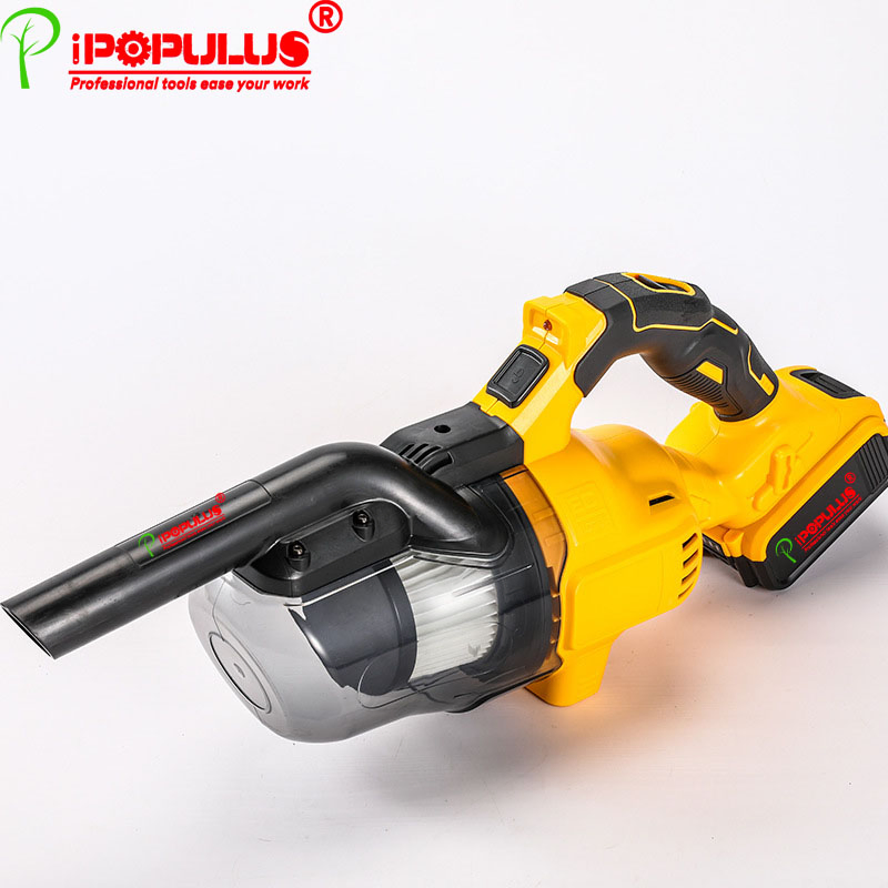 Ipopulus 21V Cordless Handheld Vacuum Cleaner Battery Portable Powerful Rechargeable Household Cleaning Tools