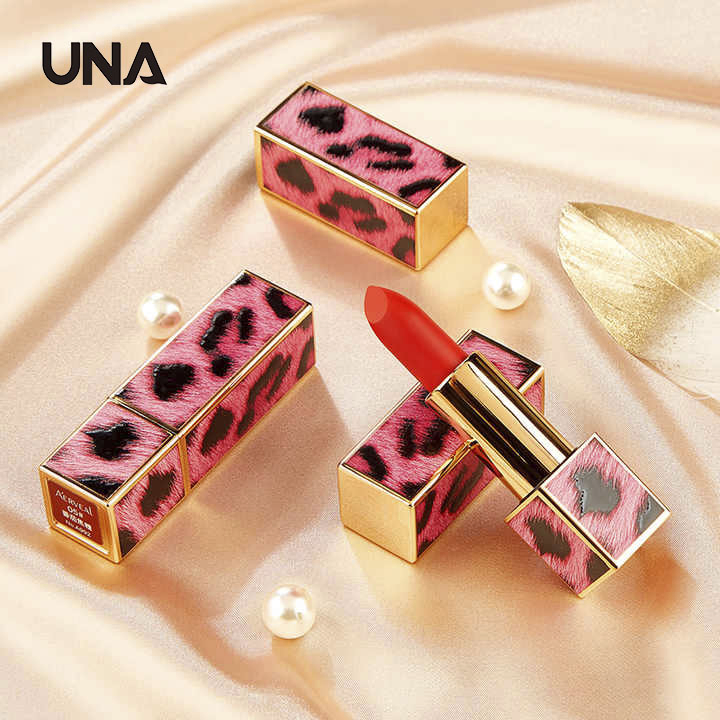 High Quality Pink Lipstick with Custom Logo Long Lasting Moisturizing Magnetic Creamy Matte Wholesale Carving Lipstick