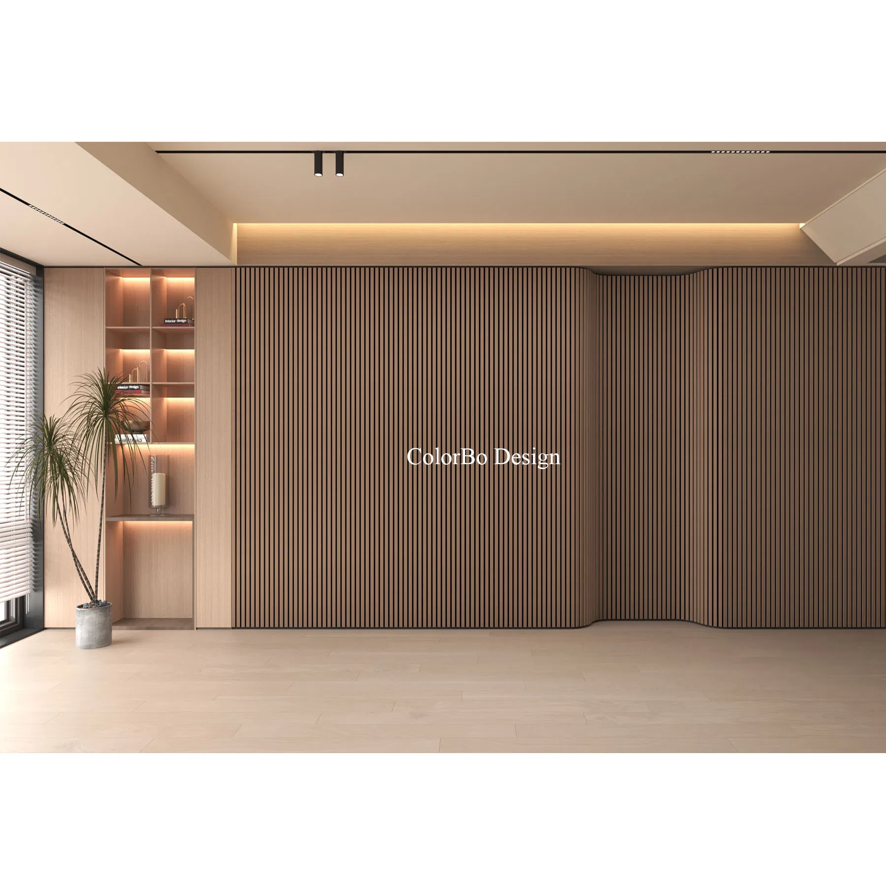 Color Map Acoustic COLORBO in Carton 2400*600mm wooden panel panels