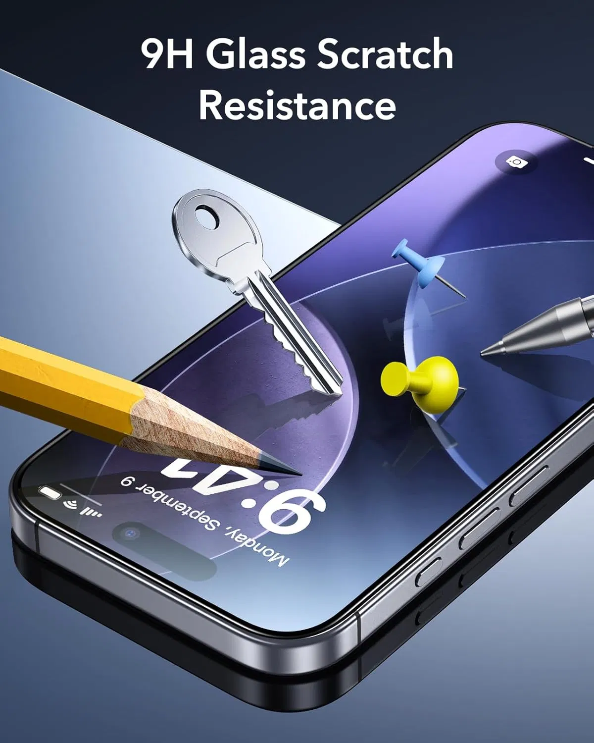 3D защитное стекло для iPhone 17 Series, без пыли