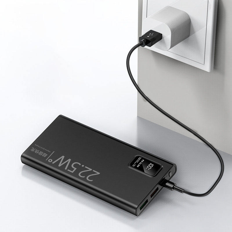 22.5W Super Two-Way Fast Charging Power Bank 20000 Ma Large Capacity Creative Portable Ultra-Thin Mobile Power Supply