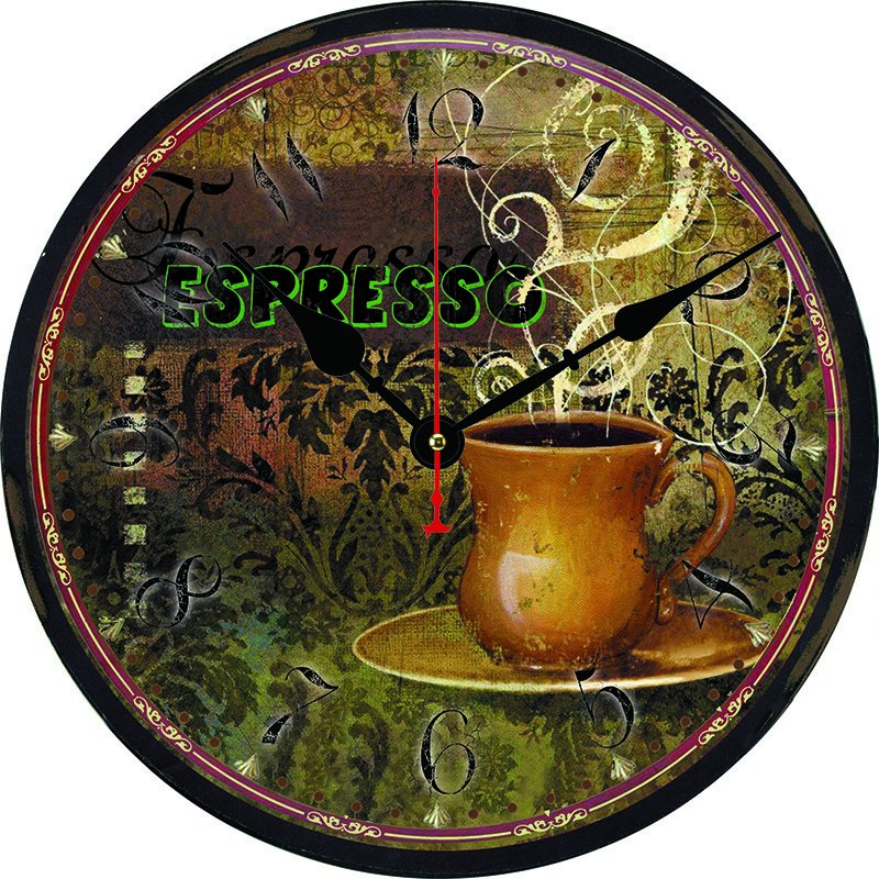 Dia 30/34/40/60cm Antique Decorative Wall Clock Silent Wooden Wall Clock Home and Table Decoration Promotion Gift Clock for Kitchen/Living /Bed Room-Hlc 25426