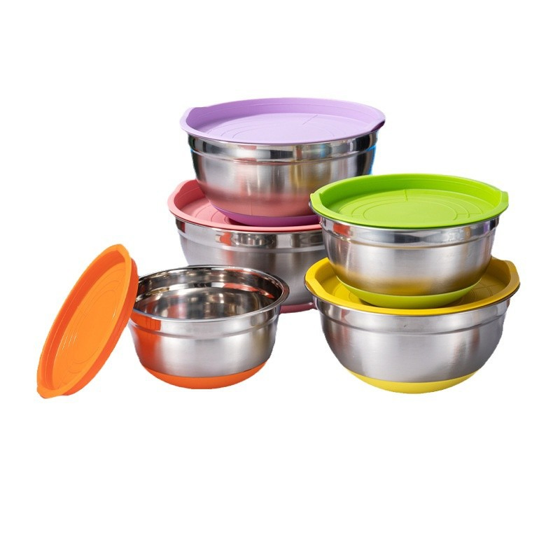 Stainless Steel Salad Bowl, 16cm-28cm