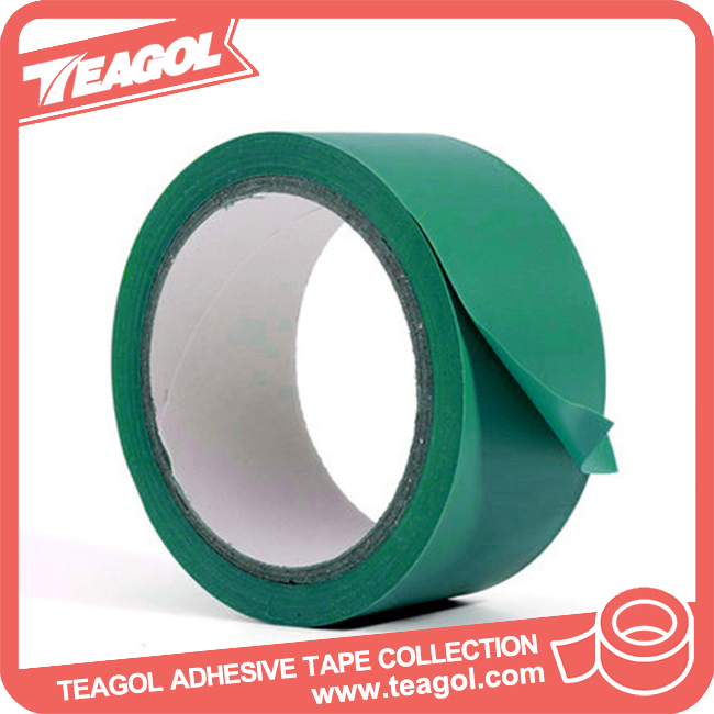 Waterproof No Residue Red PVC Embossed Duct Tape Adhesive Tape
