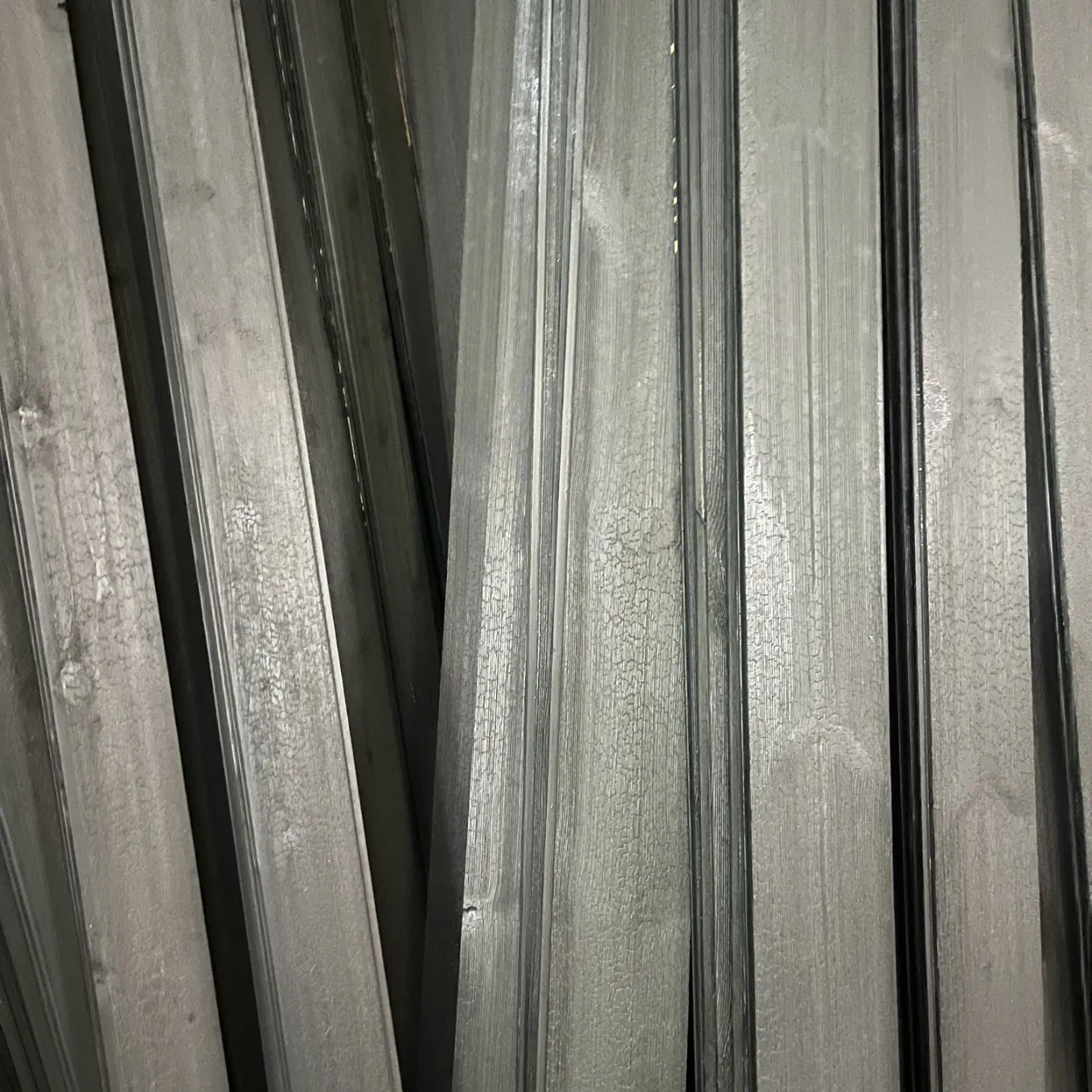 Matte Finish Charred Shou Sugi Ban Timber Exterior Wall Panels