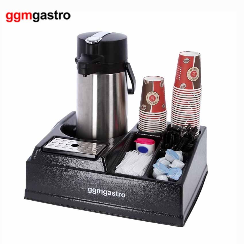 Rectangular Plastic Teapot Water Cup Holder Hotel Coffee Service Acrylic Tray Ksv1