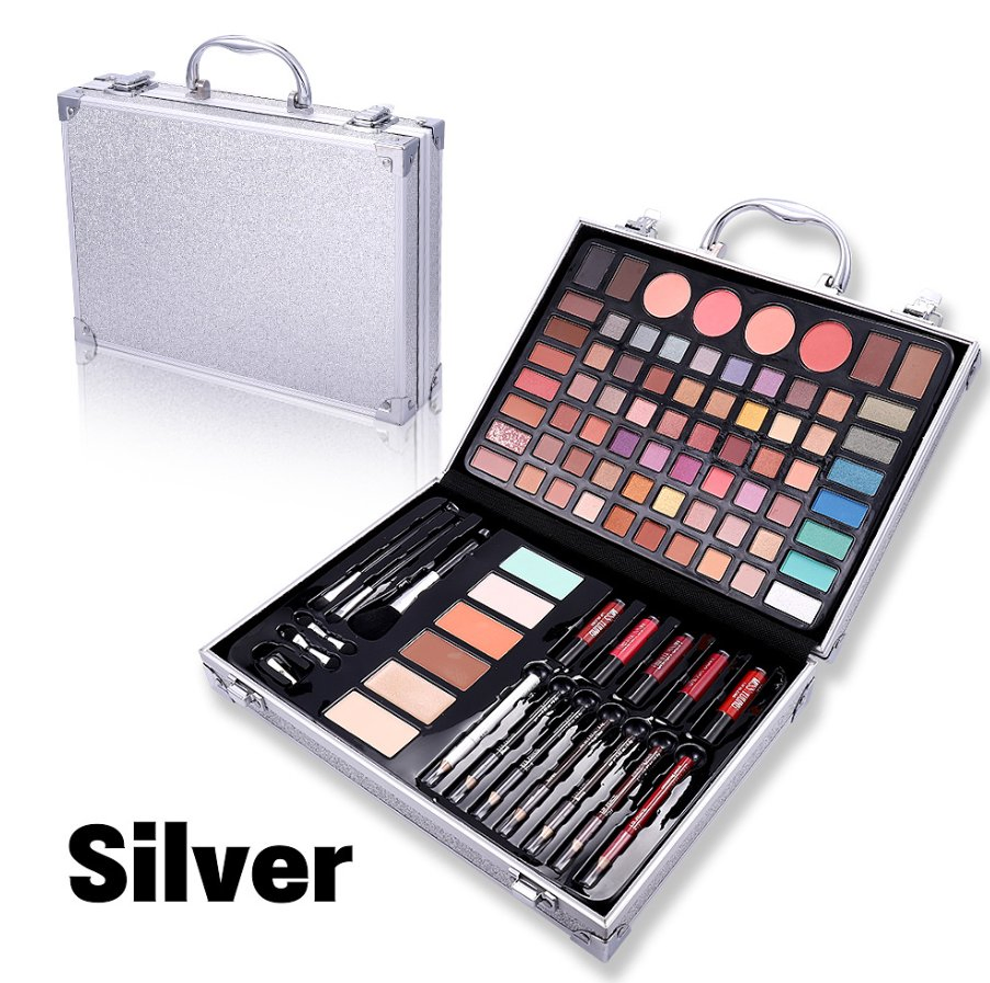 Online Wholesale and Retail Fully Pigment Cosmetics Organic Eyeshadow Lip Gloss Set Lipstick Blush Concealer Palettes Makeup Kits for Women Cosmetics Box