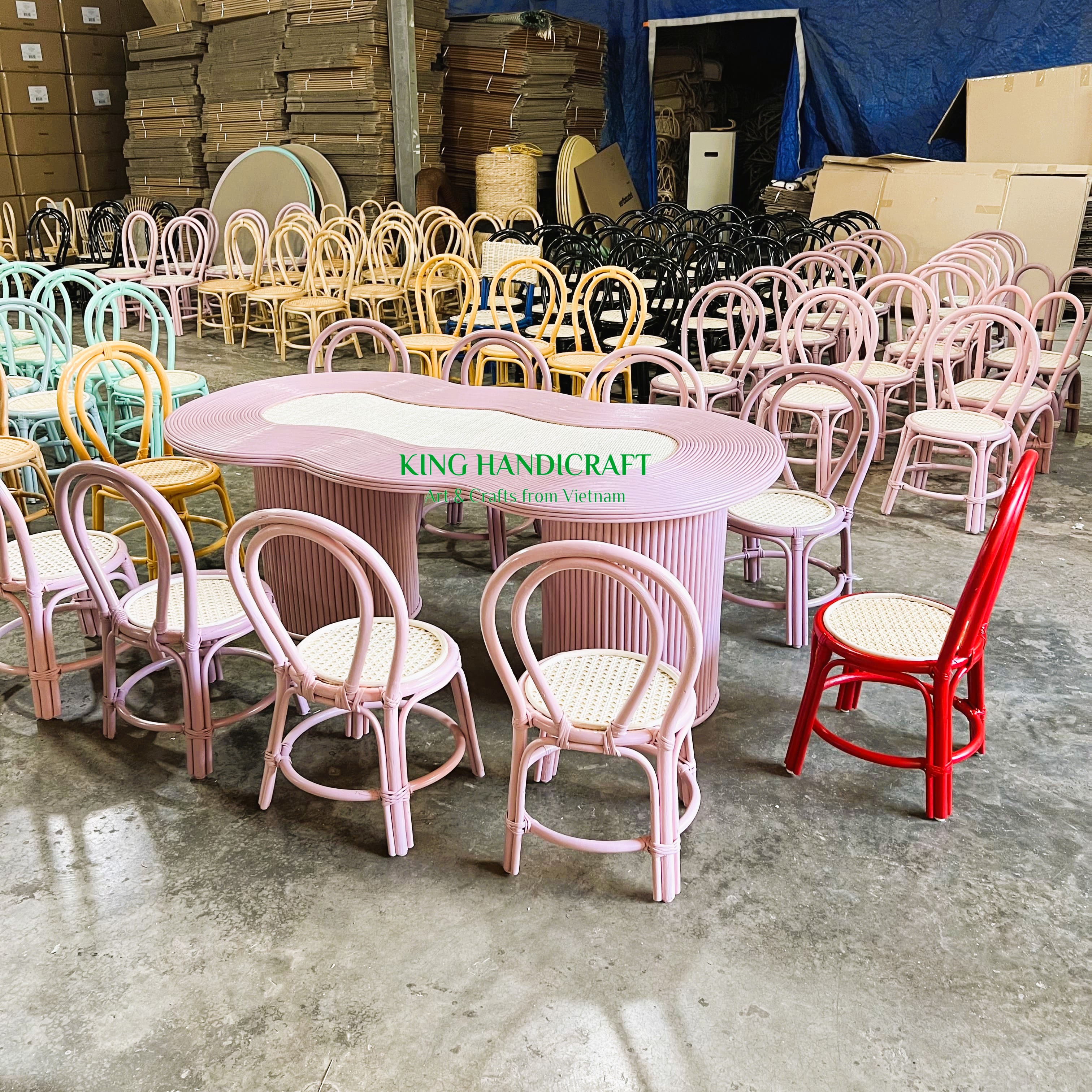 Мебель детская для игровой комнаты стулья ротанг плетеные