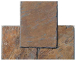 Factory Direct Sales Good Price Outdoor Patio Garden Paving Natural Rusty Slate Stone Floor Tiles