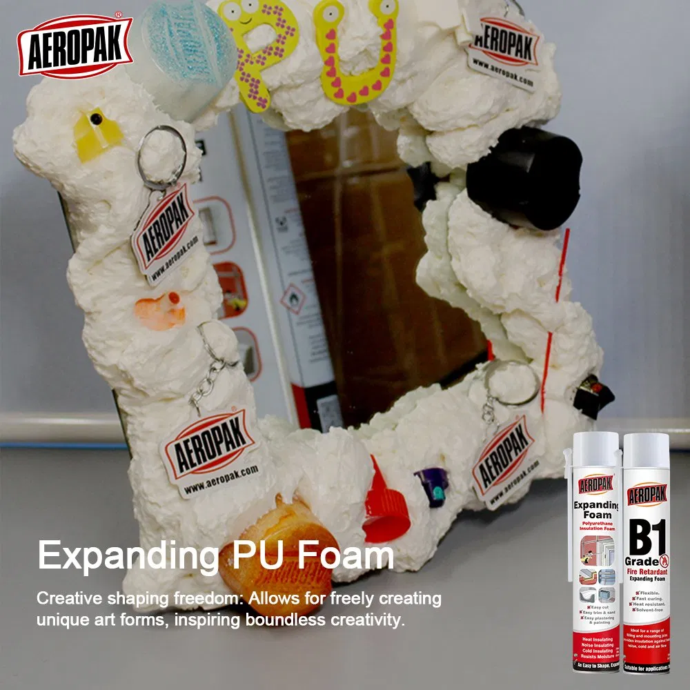 Aeropak Aerosol PU Polyurethane Expanding Foam Spray