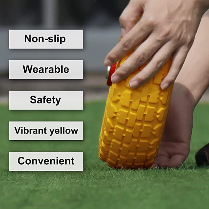 Solid Rubber Polyurethane Foaming Flat Free PU Foam Trolley Wheelbarrow Wheels